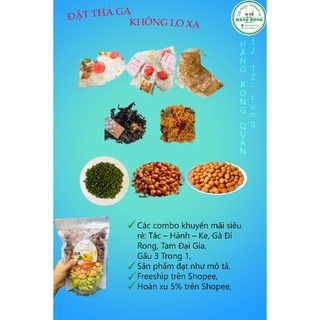 Combo Gà Đi Rong (500g khô gà + 1 hũ rong biển 70g)