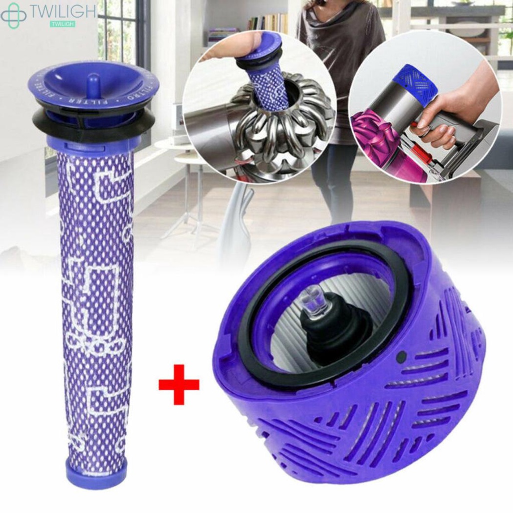 Filter kit V6 Vacuum Filter Kit Washable Post Filter kit V7 V8 Accessories Replacement Part For Dyson Hot Sale