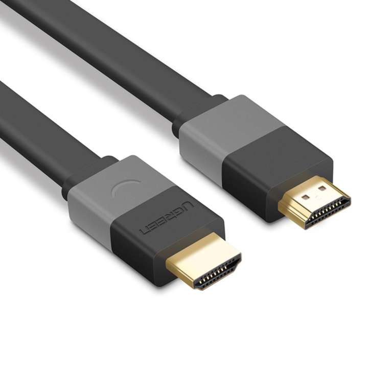 Cáp HDMI dẹt 1.4 thuần đồng, dài từ 1.5-10m UGREEN HD120 - Hàng phân phối chính hãng - Bảo hành 18 tháng