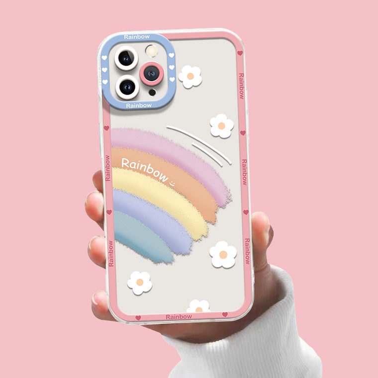 Ốp Điện Thoại TPU Dẻo Trong Suốt Họa Tiết Hoạt Hình Dễ Thương Cho IPhone 14 13 11 Pro X XR XS Max 12 6 6S 7 8 14 Plus