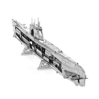 Mô hình đồ chơi lắp ráp thép 3d tàu ngầm u-boat klasse xxi "elektroboote"