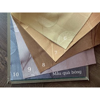 Mẫu vải thử - Chất liệu gâm bóng