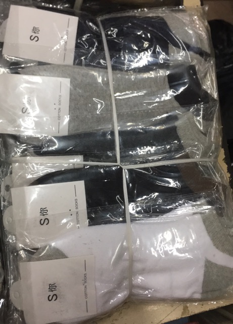 combo 10 đôi tất nữ xù dày cotton nỷ