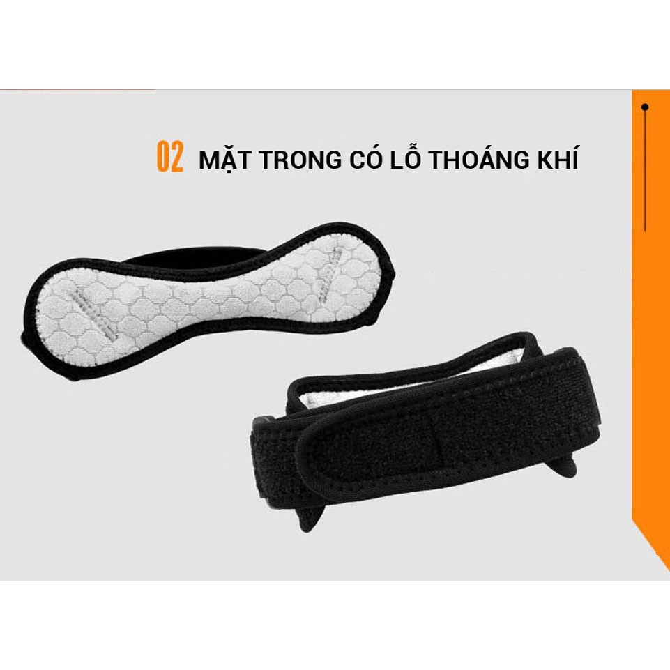 Băng đầu gối thể thao silicone cao cấp Aolikes AL7918 aiioi035