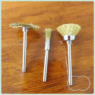 Chổi cước đánh rỉ sét cho máy mài  combo3