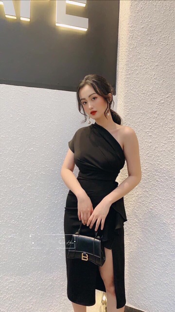 (ẢNH THẬT) ĐẦM DỰ TIỆC BODY ÔM LỆCH VAI HY LẠP XẾP LY BÈO KÈM MÚT NGỰC SANG TRỌNG GIÁ XƯỞNG | BigBuy360 - bigbuy360.vn