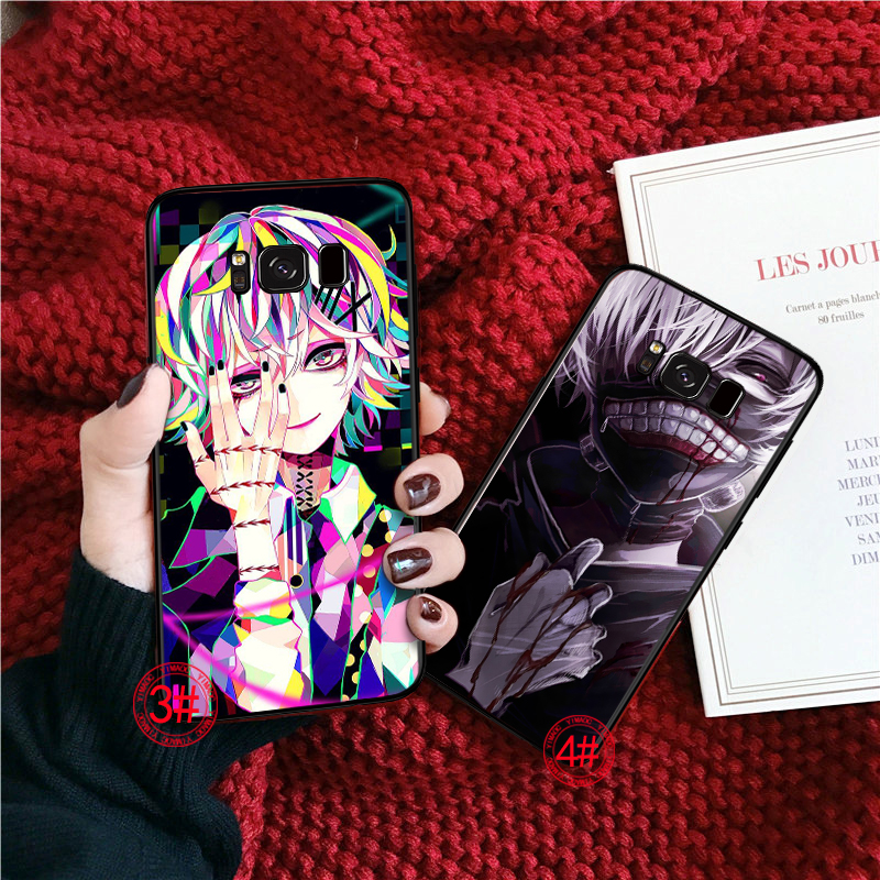 Ốp điện thoại mềm in hình ảnh phim anime Nhật Bản Tokyo Ghoul 190d dành cho Samsung S7 Edge S8 S9 S10 Plus Plus S10E