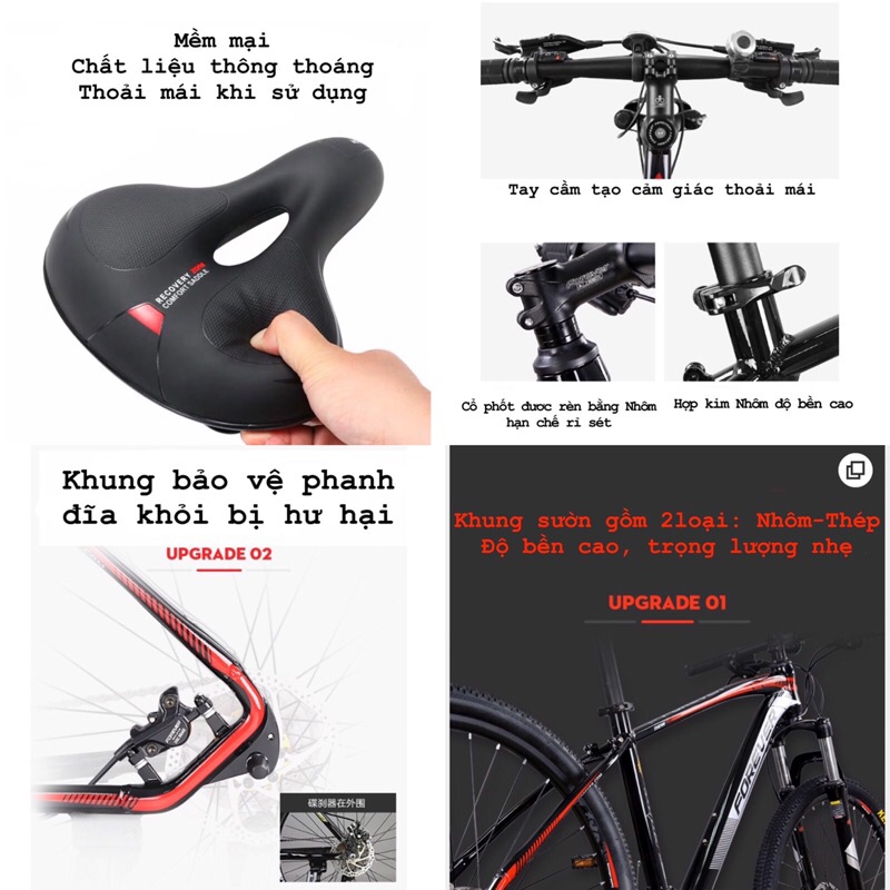 Xe Đạp thể thao FOREVER BÁN CHẠY NHẤT HIỆN NAY dành cho Nam - Nữ