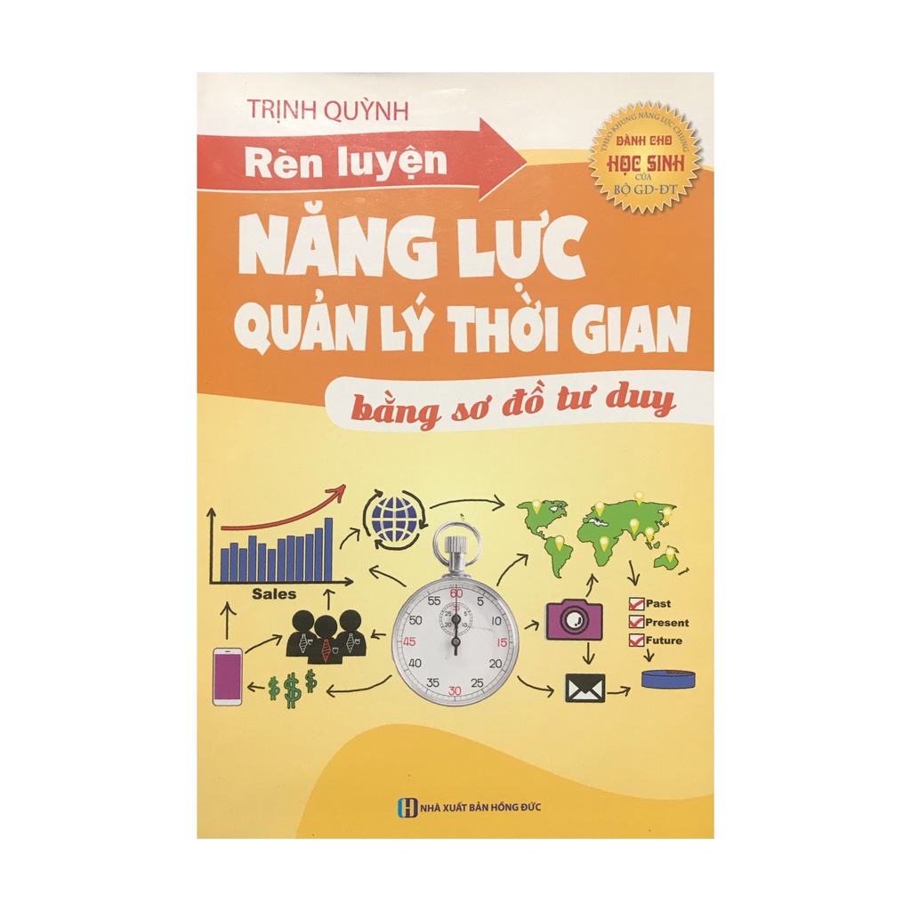 Sách - rèn luyện năng lực quản lý thời gian bằng sơ đồ tư duy