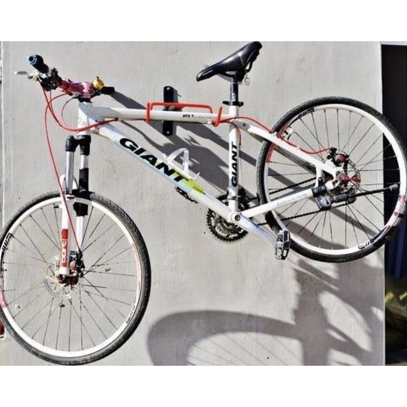 Móc treo xe đạp lên tường, loại treo ngang có thể gấp gọn: