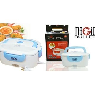 Hộp cơm cắm điện magin bullet lòng nhựa