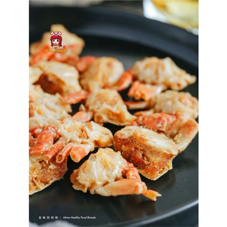 Cua sữa sấy giòn gia vị Cay Trứng muối