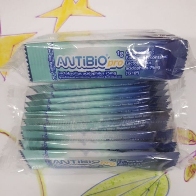 10 gói AntibiO pro (Hàn Quốc): men vi sinh cho Trẻ em