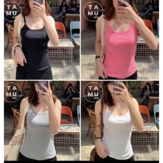 ÁO THUN NỮ COTTON 2 DÂY THỜI TRANG