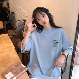 [ Đồng Giá 79k]✔️ Áo Thun Tay Lỡ Đơn Giản