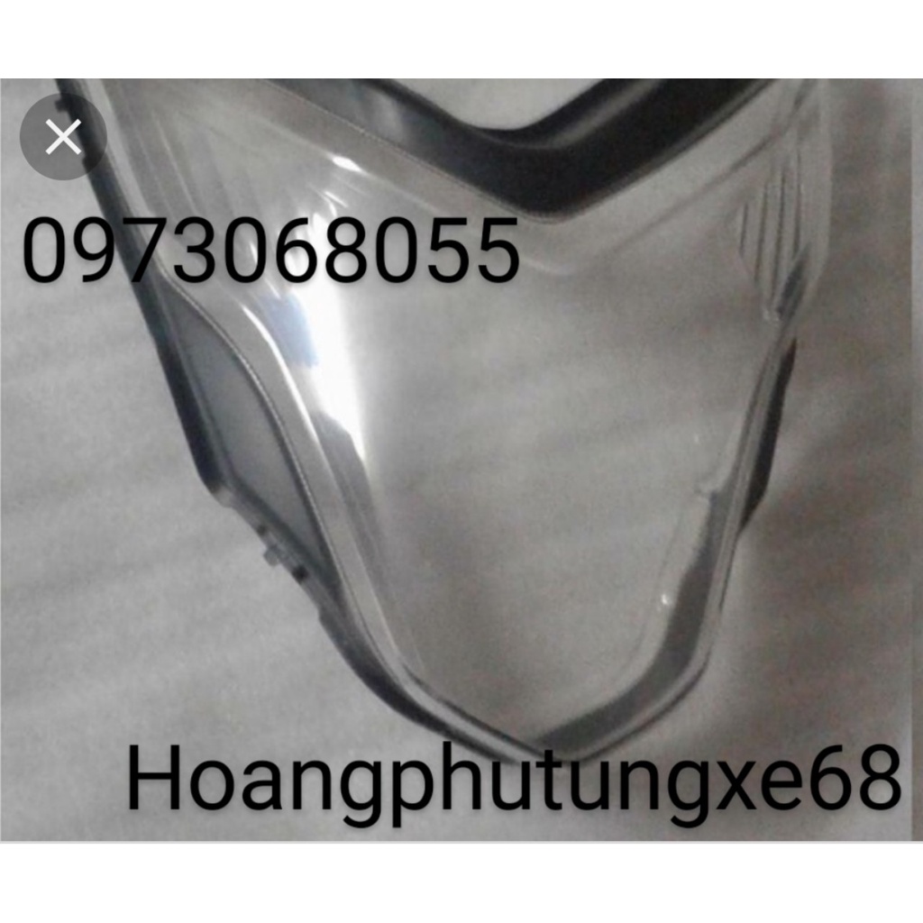 Bộ ốp + mica chóa đèn trước xe Sonic 150 nhập khẩu Indo