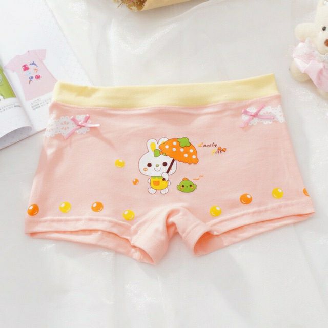 Quần chíp  dễ thương Cotton bé gái