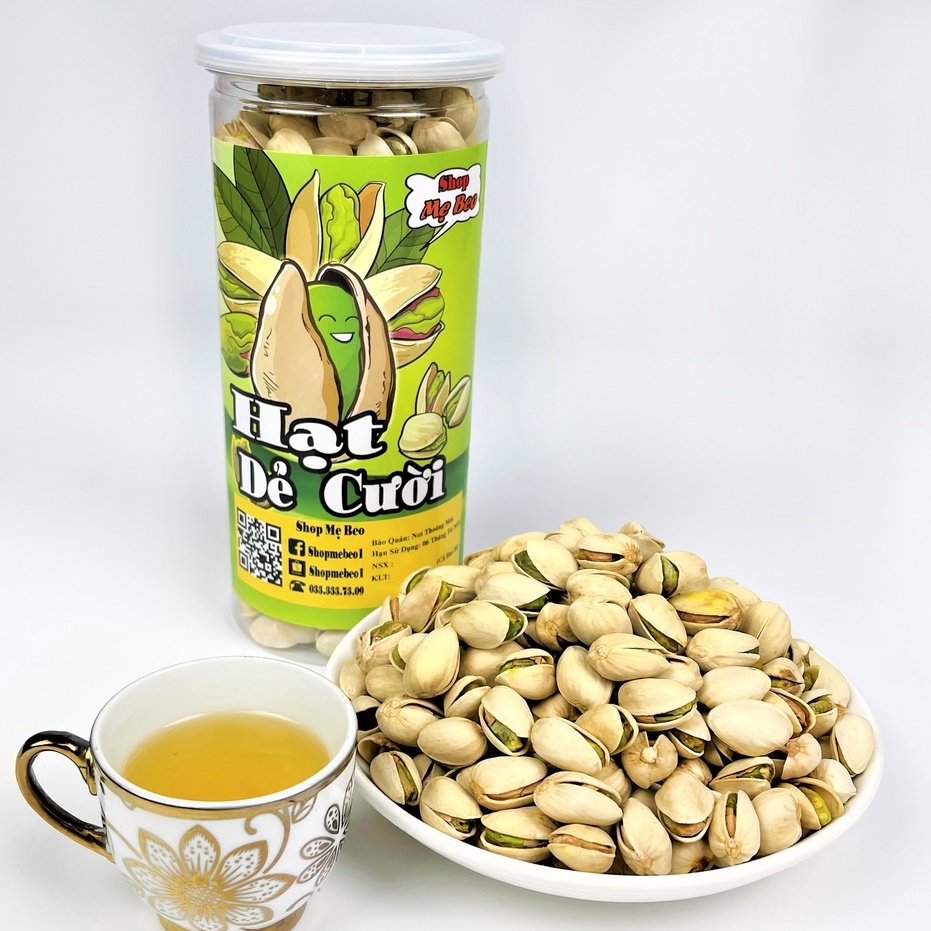 500Gr Hạt dẻ cười Mỹ - Không chất bảo quản- Không tẫy trắng