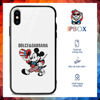 Ốp Viền Đen Iphone In Hình Dolce Gabbana IPBOX Iphone/6-7-8/6Plus/7Plus/8Plus/Xr