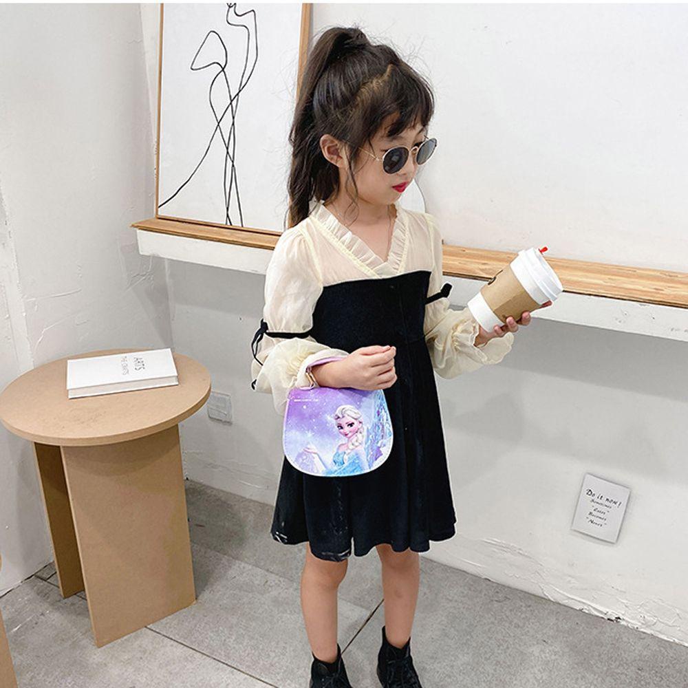 Túi Đeo Chéo In Hoạt Hình Công Chúa Elsa Anna 26Eddie