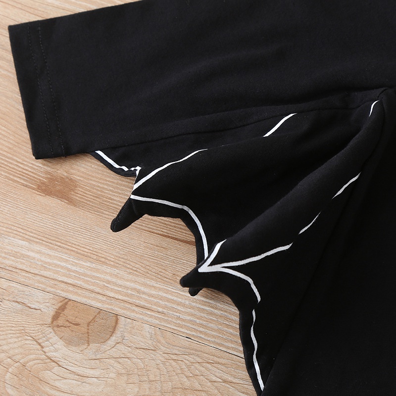 Combo bộ đồ bé trai gái 0-24 tháng Hóa Trang Nhân Vật Hoạt Hình con dơi bodysuit liền thân mũ đội đầu set thời trang cho bé trẻ em sơ sinh