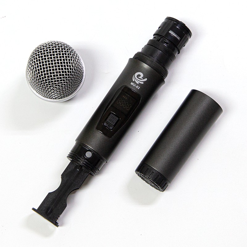 [COMBO 2 MIC ]Micro Không Dây, Micro Karaoke Shubole MU02 ĐEN Chuyên Dành Cho Loa Hoặc Âm, Sản Phẩm Bảo Hành 12 Tháng