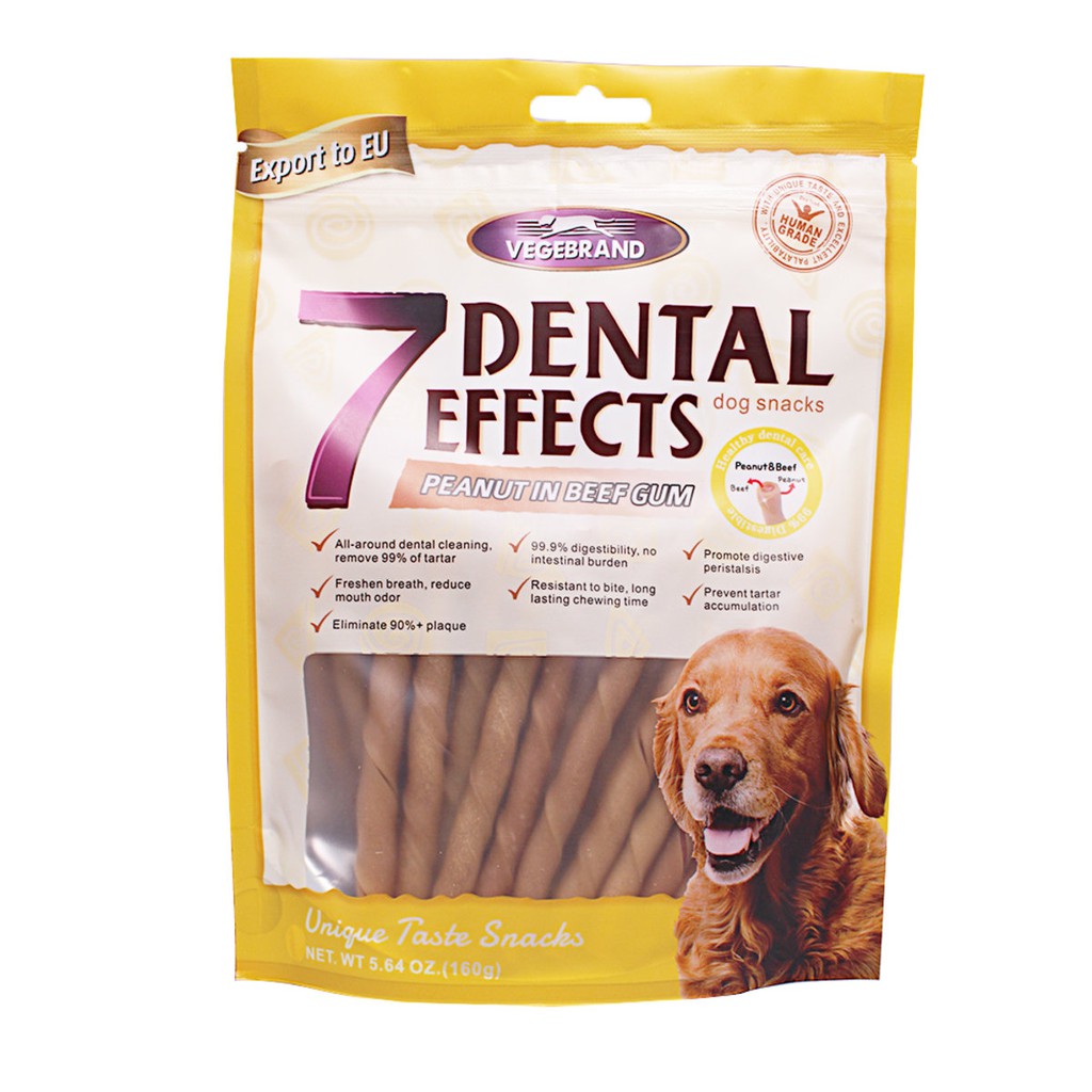 BÁNH ĂN VẶT 7 DENTAL EFFECTS DÀNH CHO CHÓ