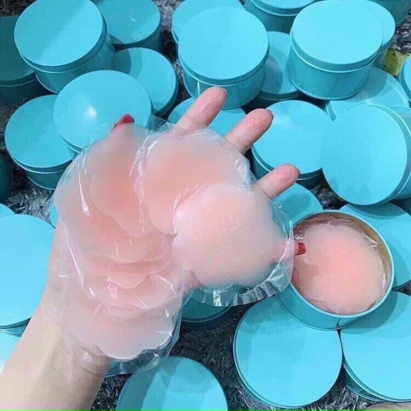 Hai Miếng Dán Nhũ Hoa Tàng Hình Siêu Dính