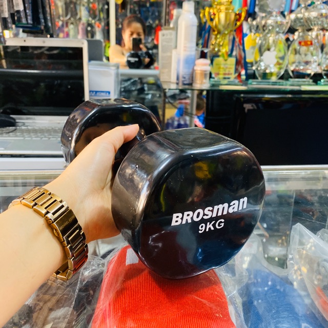 Tạ Tay procare,Brosman 1 cục 9kg