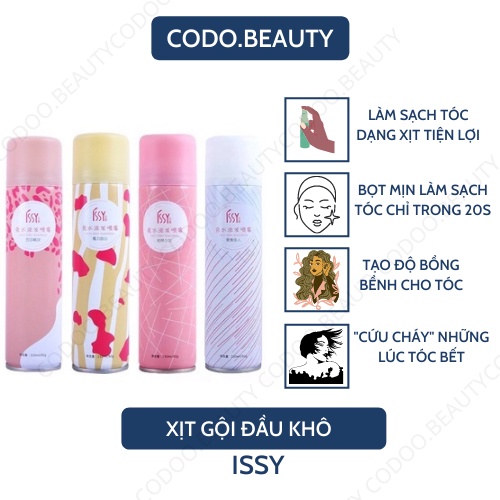 Dầu gội đầu khô issy - Nội địa trung