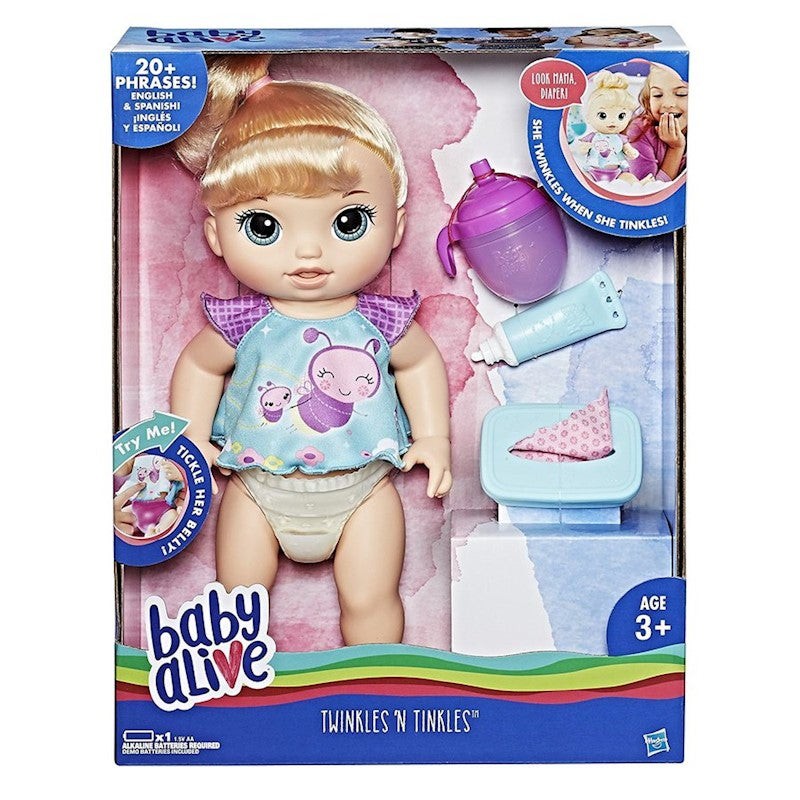 BÚP BÊ TÓC VÀNG - BABY ALIVE