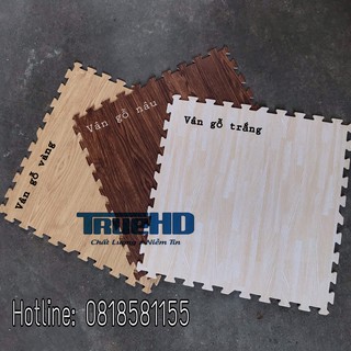 Xốp trải sàn vân gỗ 60x60 cm (Big Sale)