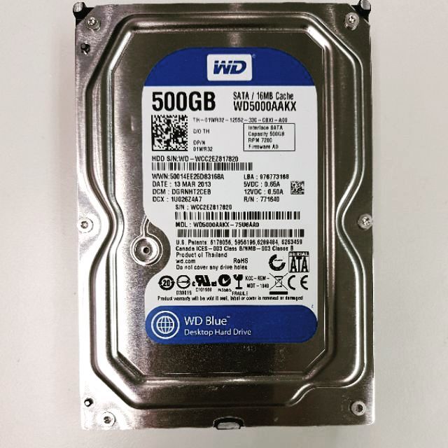 Ổ cứng HDD Seagate  500GB 3.5" SATA 3 New 100% bảo hành 12 tháng
