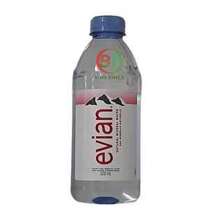 (Thùng 24 chai) Nước khoáng đóng chai Evian 500ml