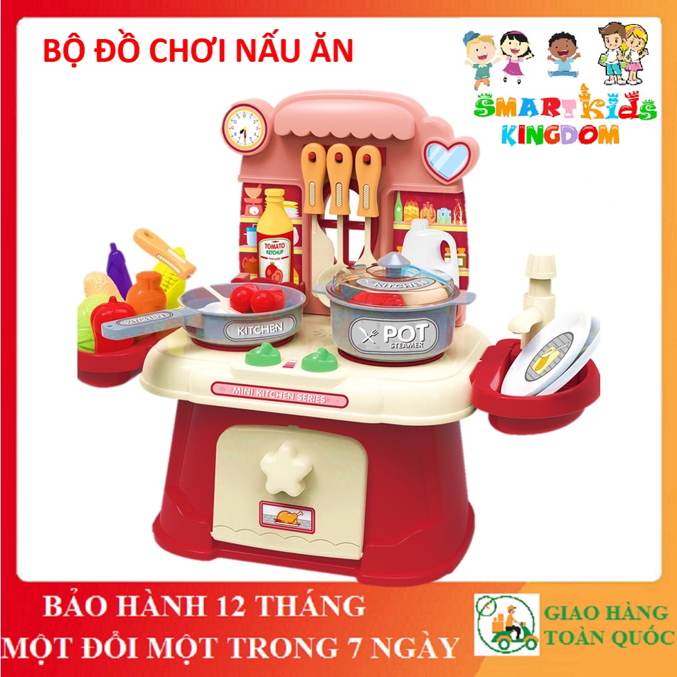 Bộ Đồ Chơi Nhà Bếp Cao Cấp Mini Kitchen - Có Âm Thanh Ánh Sáng