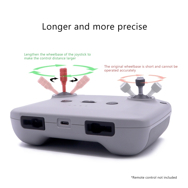 Nút Bấm Điều Khiển Từ Xa Bằng Hợp Kim Nhôm Cho Mini 3 Pro / Mini 2 / Mavic 3 / Air 2