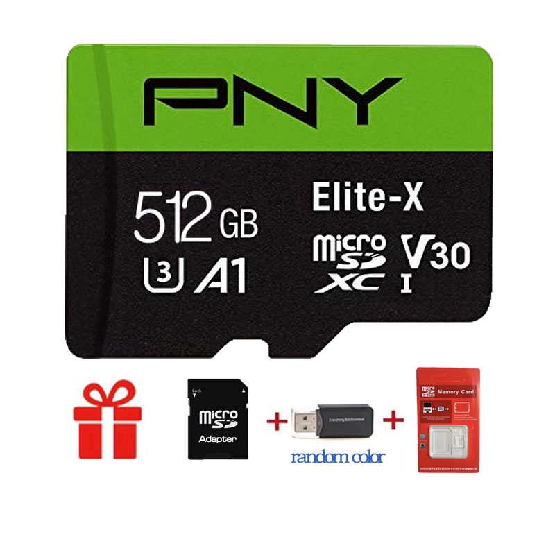 Thẻ nhớ tốc độ cao PNY Elite-X Class MicroSDXC 64GB 128GB 256GB 512GB