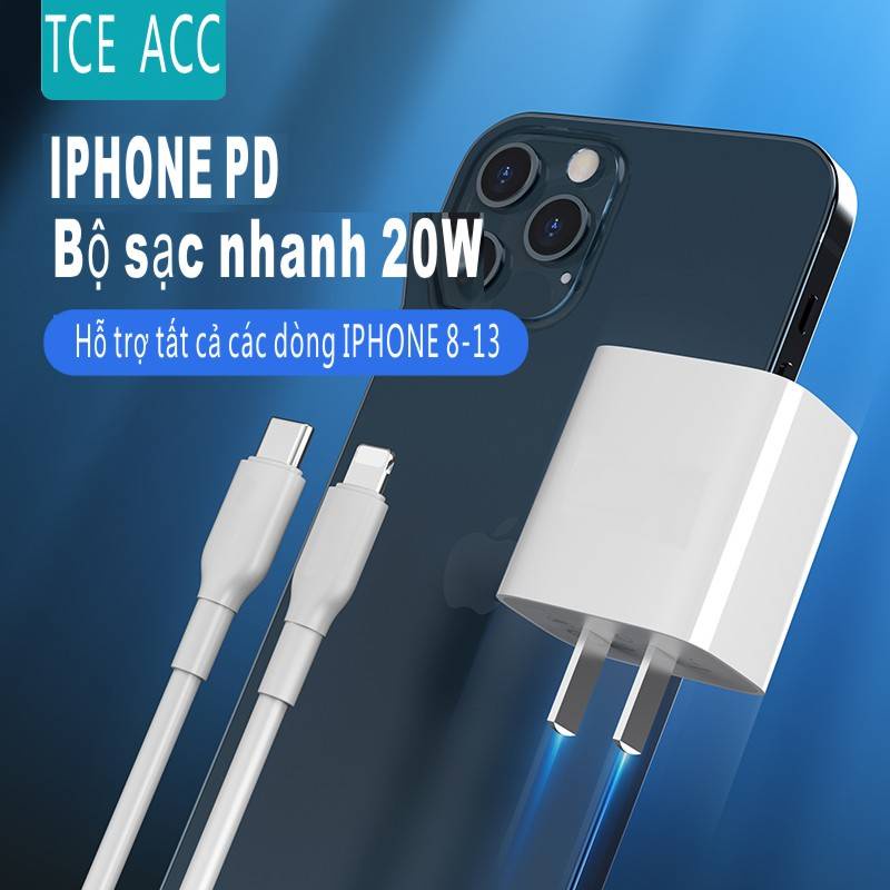 [PD20W] Bộ sạc nhanh IPHONE  sạc dự phòng  cốc sạc nhanh  IPHONE 13 8 xs xsmax 11 12 promax/IPAD/SWITCH  sạc iphone