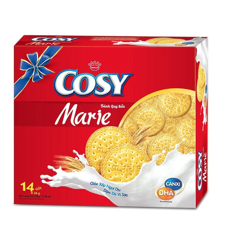 Bánh Quy Cosy Marie Hộp 336g 14 gói x 24g