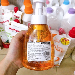 Nước rửa bình sữa Wesser chai 500ml