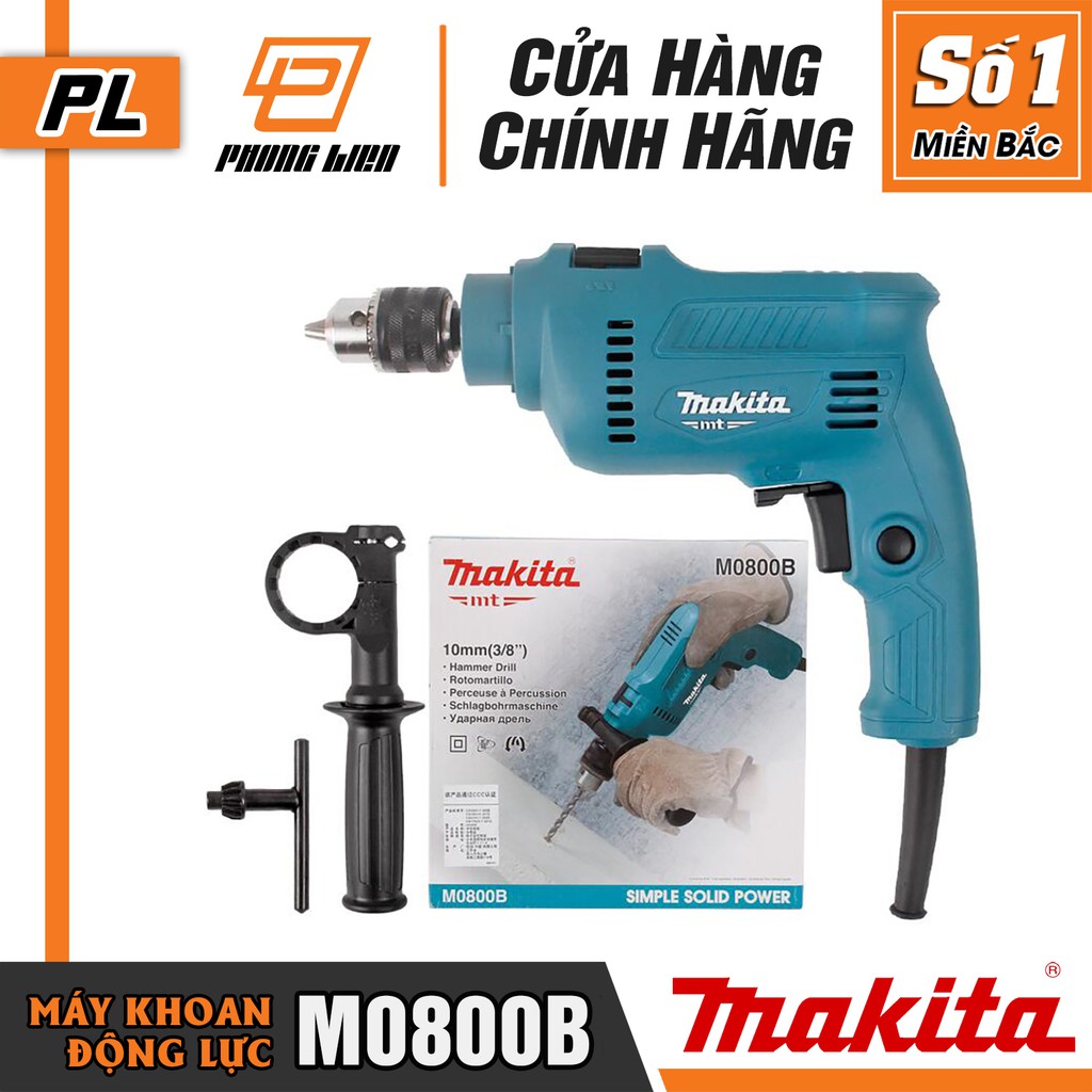 Máy Khoan Động Lực Makita M0800B (500W-10MM) - Hàng Chính Hãng