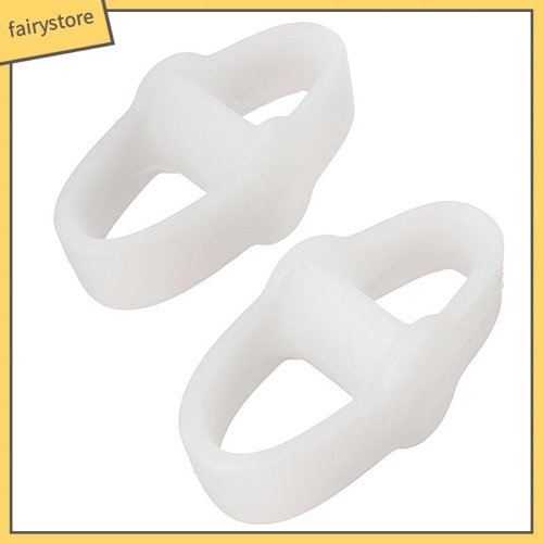 2 dụng cụ tách ngón chân chỉnh hình bằng silicon mềm