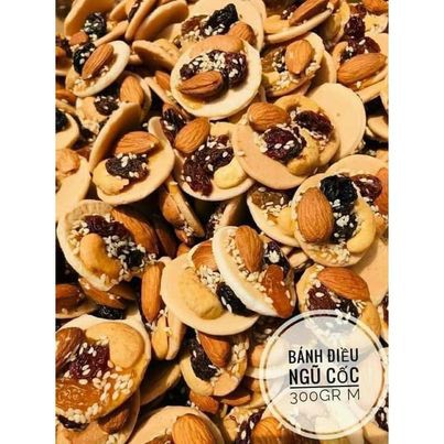 Bánh đồng tiền điều mix hạt - siêu phẩm 100g / 250g / 500g