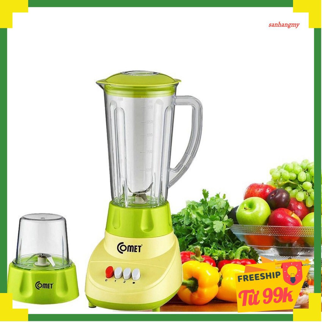 Máy Xay Sinh Tố Thủy Tinh COMET CM9986 - Hàng chính hãng