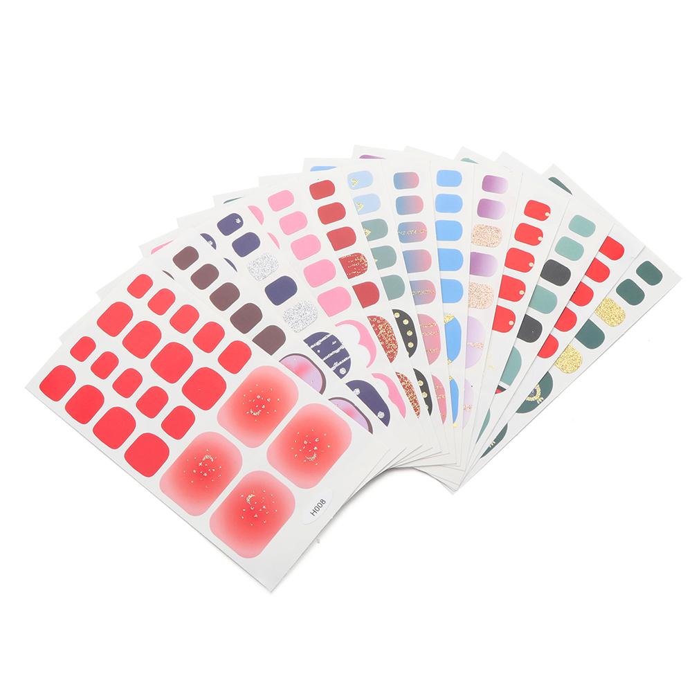 Set 22 Miếng Dán Móng Chân Tự Dính Chống Nước Tốt Cho Sức Khỏe