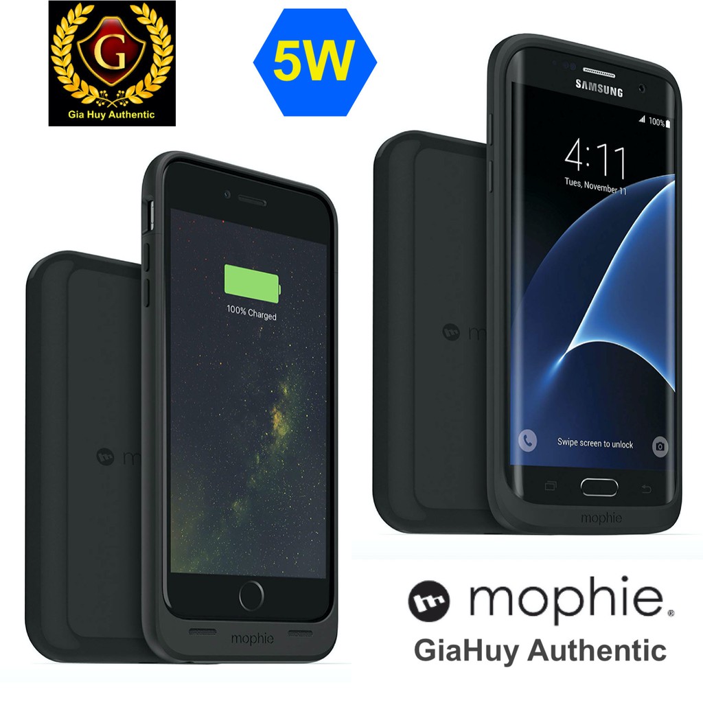 [Mã 159ELSALE hoàn 7% đơn 300K] Đế sạc không dây iPhone Samsung MOPHIE Charge Force Wireless Charge Pad 5W - chuẩn Qi