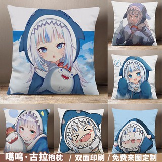 Gối Đệm Hình Vtuber Anchor cos Merchandise Hololive GawrGura