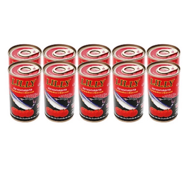 10 lon Cá nục sốt cà Lyly ( date mới )