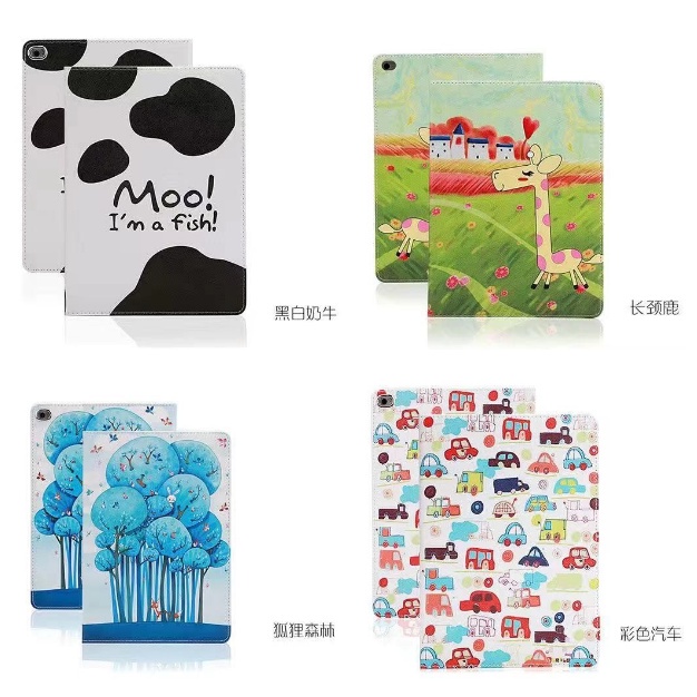 Bao Da Máy Tính Bảng Họa Tiết Hoạt Hình Nhiều Màu Sắc Dành Cho apple ipad air ipad mini 7.9inch 9.7inch Ốp