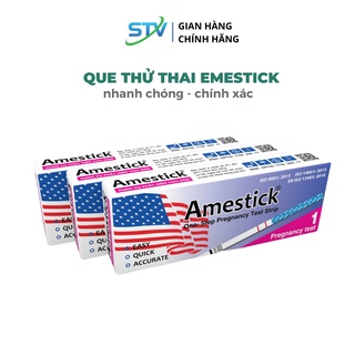 Que Thử Thai Amestick TANAPHAR Dụng Cụ Phát Hiện Thai Sớm 2 Vạch Chính Xác